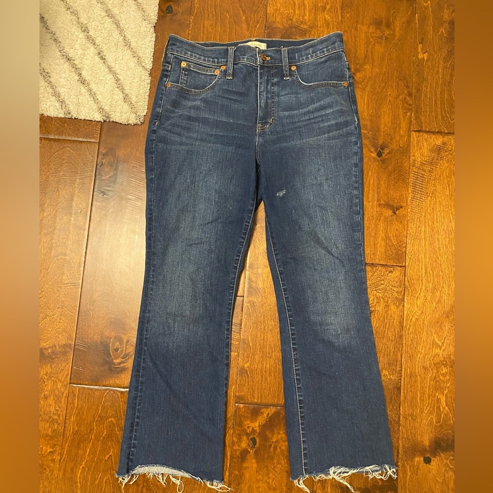 Madewell Cali denim boot cut jeans